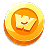 Wave Coin Icon